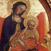 Gentile da  Fabriano Details of Madonna and child,with sts.lawrence and julian china oil painting reproduction